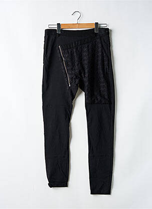 Pantalon slim elasticitate mărime normală negru NÜ femeie