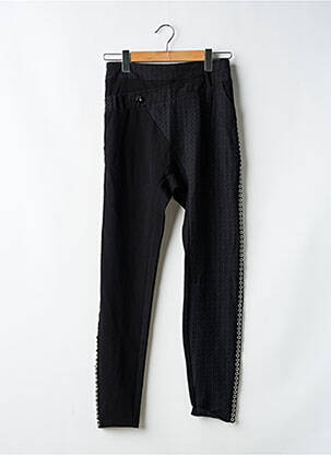 Pantalon slim elasticitate mărime normală negru NÜ femeie