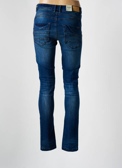 Blugi cu croială slim albastru CREAM femeie