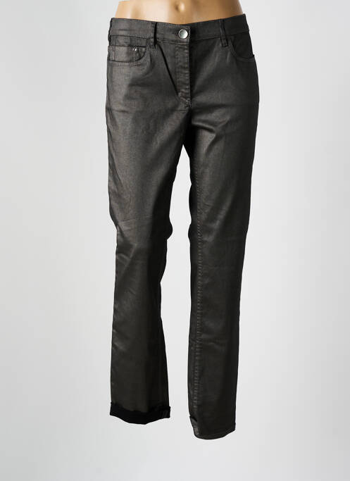 Pantalon drept elasticitate mărime normală negru ZERRES femme