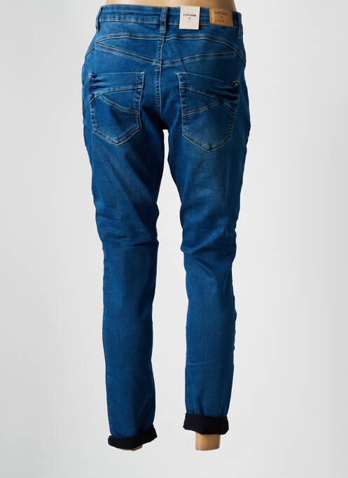 Blugi cu croială slim albastru CREAM femeie