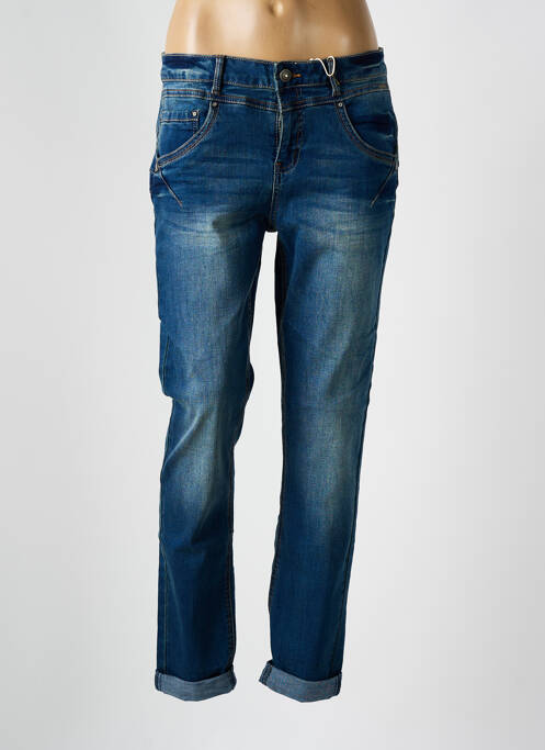 Blugi cu croială slim albastru CREAM femeie