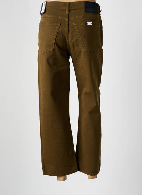 Blugi cu croială largă verde REPLAY femeie