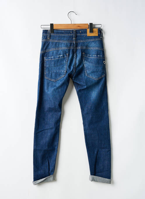 Blugi cu croială slim albastru PLEASE femeie