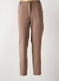 Pantalon slim talie elastică mărime normală maro ANA SOUSA femme