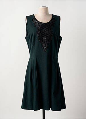 Rochie midi fără mâneci fără mâneci verde MOLLY BRACKEN femeie