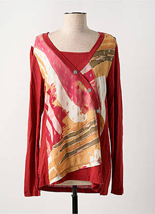 Top portocaliu BAGORAZ femeie