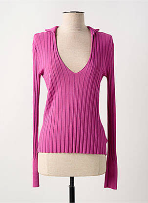 Pulover violet RINASCIMENTO femeie