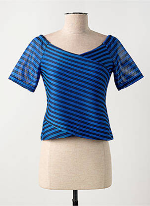 Top albastru JUS D'ORANGE femeie