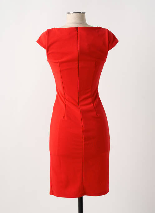 Rochie midi portocaliu RINASCIMENTO femeie