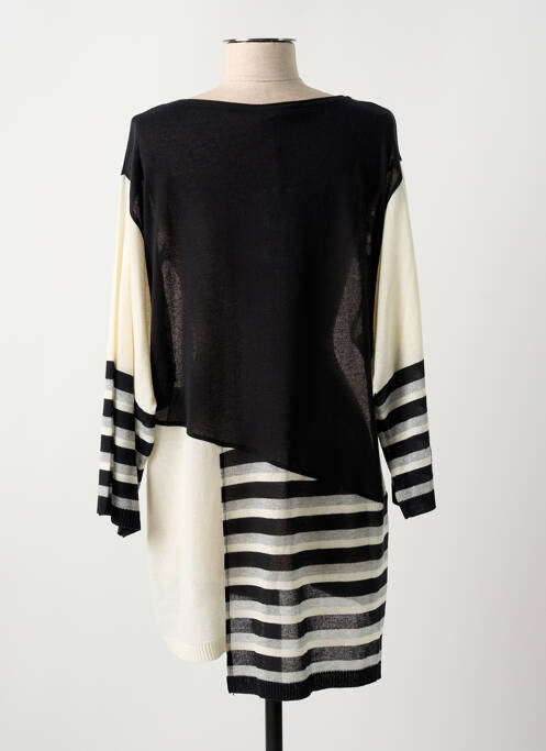 Pulover tunică negru KITANA femeie