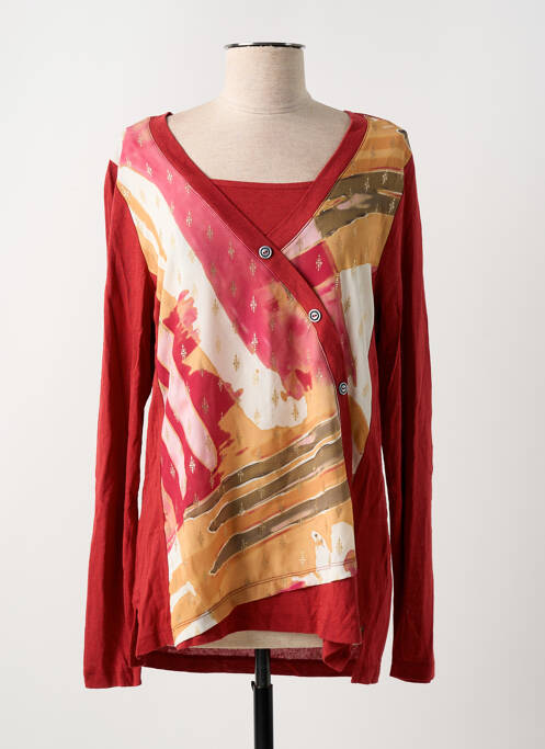 Top portocaliu BAGORAZ femeie