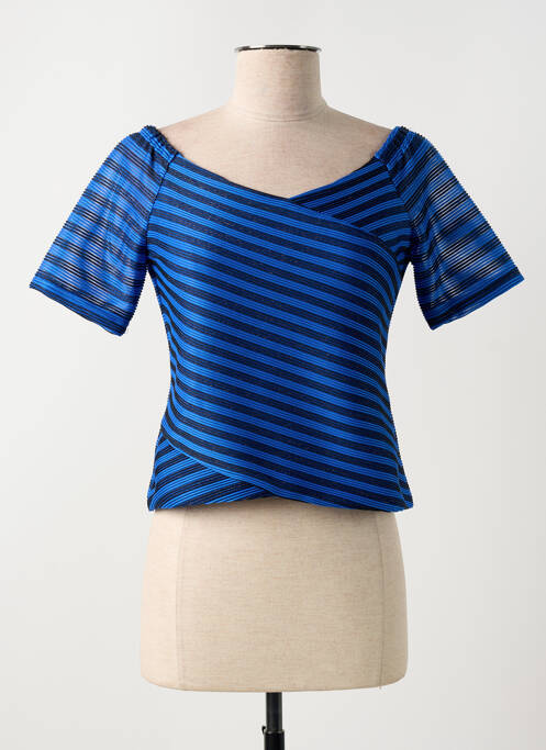Top albastru JUS D'ORANGE femeie