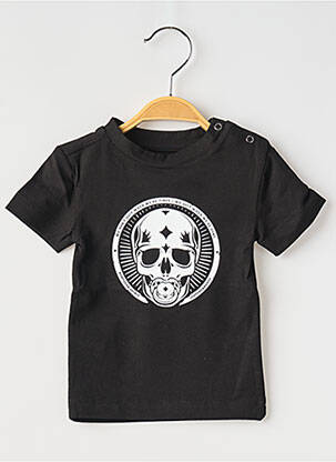 Tricou elasticitate mâneci scurte negru NORTHERN SPIRIT băiat