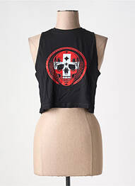 Top țesătură jersey fără mâneci negru NORTHERN SPIRIT femme
