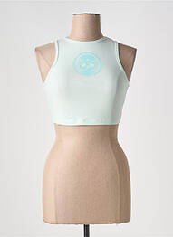 Top țesătură jersey fără mâneci verde NORTHERN SPIRIT femme