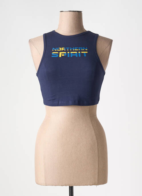 Top albastru NORTHERN SPIRIT femeie
