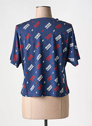 Tricou imprimeu fantezie mâneci scurte albastru NORTHERN SPIRIT femeie