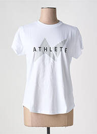 Tricou serigrafie mâneci scurte alb NORTHERN SPIRIT femme