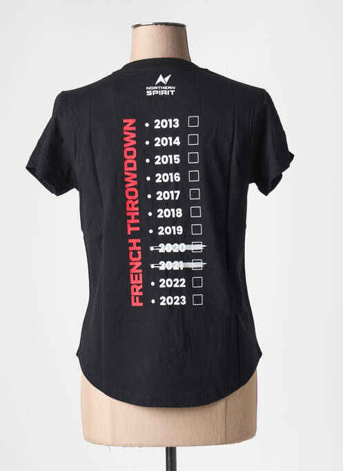 Tricou negru NORTHERN SPIRIT femeie