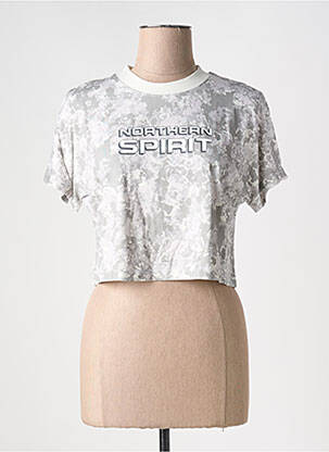 Tricou mâneci lungi mâneci lungi gri NORTHERN SPIRIT femeie