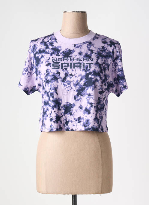 Tricou violet NORTHERN SPIRIT femeie