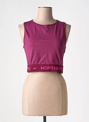 Top elasticitate fără mâneci violet NORTHERN SPIRIT femeie