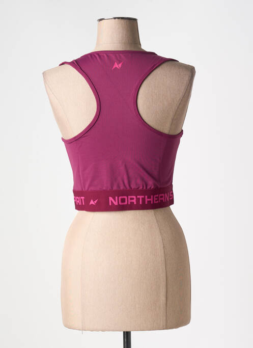 Top violet NORTHERN SPIRIT femeie