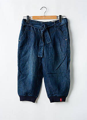 Pantalon trei sferturi albastru EDC BY ESPRIT femeie