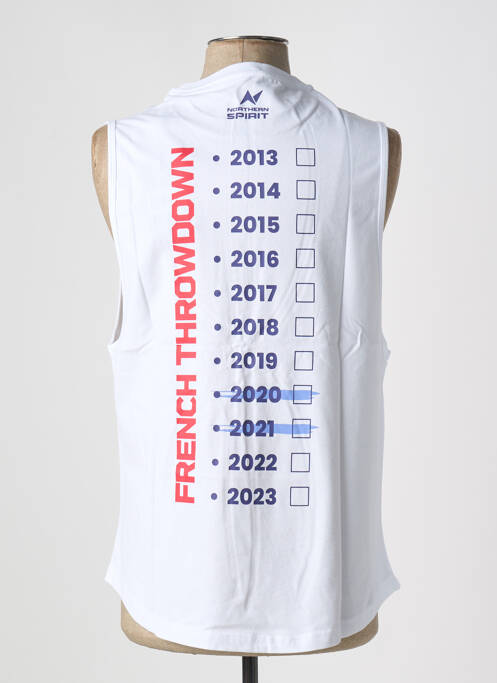 Maiou alb NORTHERN SPIRIT bărbat