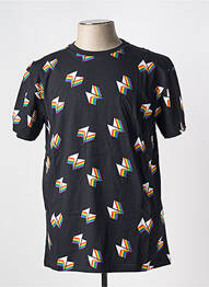 Tricou elasticitate mâneci scurte negru NORTHERN SPIRIT homme
