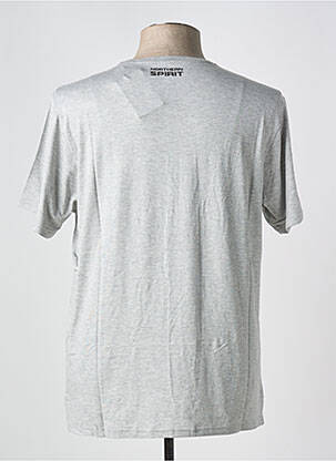 Tricou elasticitate mâneci scurte gri deschis NORTHERN SPIRIT bărbat