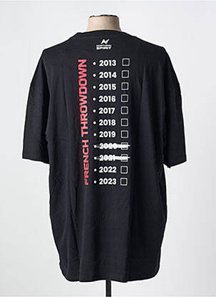 Tricou elasticitate mâneci scurte negru NORTHERN SPIRIT bărbat