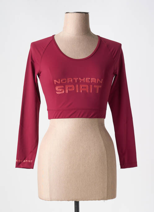 Top roșu NORTHERN SPIRIT femeie