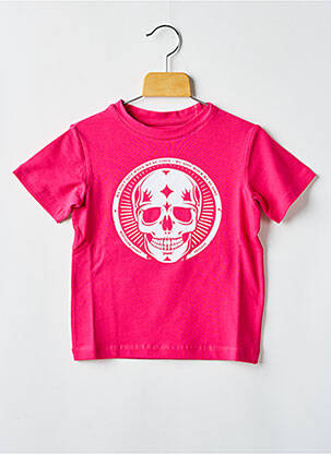 Tricou croială dreaptă mâneci scurte roz NORTHERN SPIRIT fată