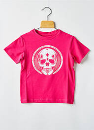 Tricou croială dreaptă mâneci scurte roz NORTHERN SPIRIT fille