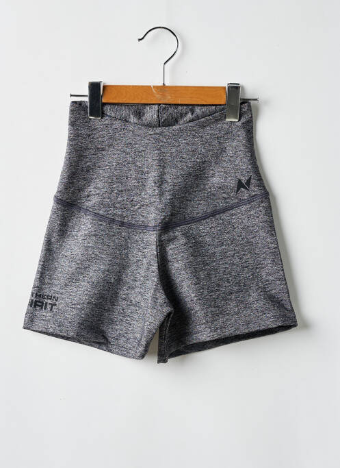 Șort talie elastică gri NORTHERN SPIRIT femme