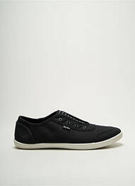 Adidași vârf rotund toc plat până la 3 cm negru SKECHERS femme