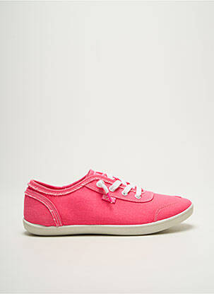 Slip-on-uri vârf rotund toc plat până la 3 cm roz SKECHERS femeie