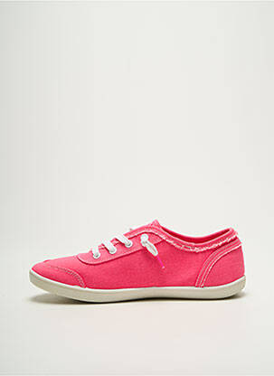 Slip-on-uri vârf rotund toc plat până la 3 cm roz SKECHERS femeie