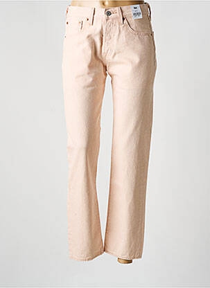 Blugi cu croială slim roz LEVIS femeie