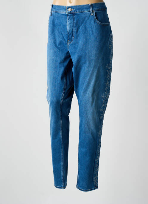 Blugi cu croială dreaptă albastru LEVIS femeie