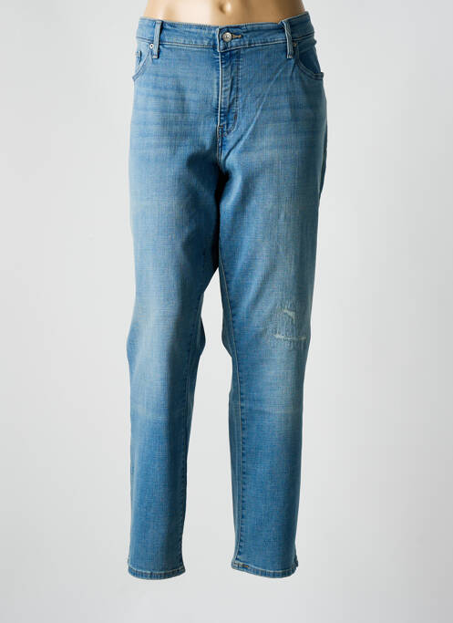 Blugi cu croială dreaptă albastru LEVIS femeie