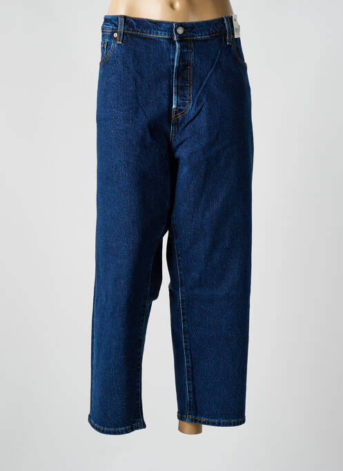 Blugi cu croială dreaptă albastru LEVIS femeie