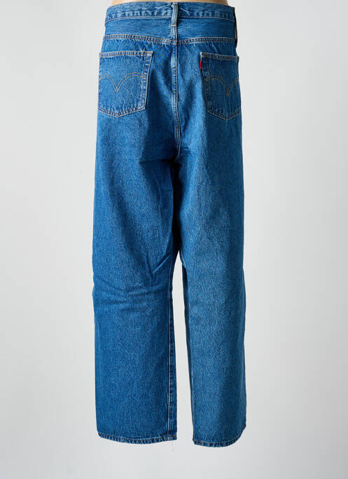 Blugi cu croială dreaptă albastru LEVIS femeie