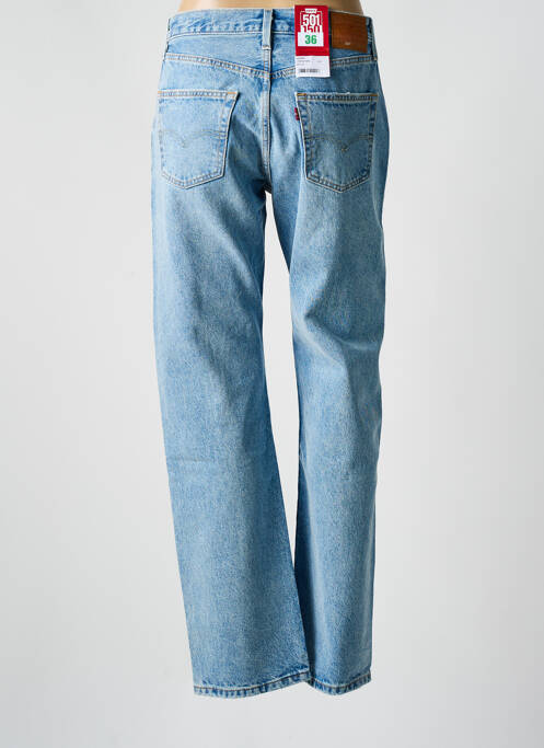 Blugi cu croială dreaptă albastru LEVIS femeie