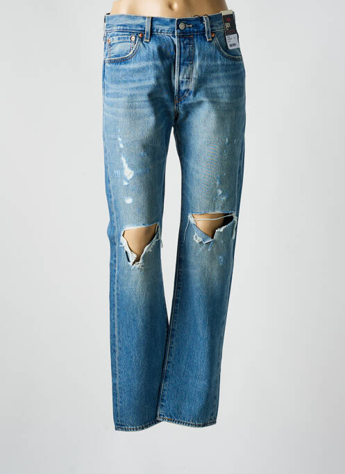 Blugi cu croială slim albastru LEVIS femeie