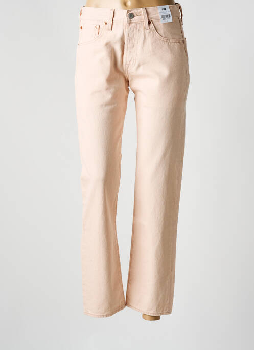 Blugi cu croială slim roz LEVIS femeie