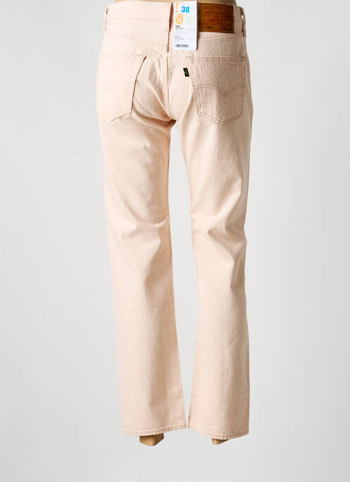 Blugi cu croială slim roz LEVIS femeie