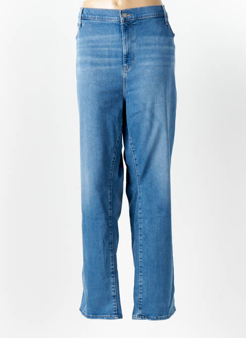 Blugi cu croială dreaptă albastru LEVIS femeie